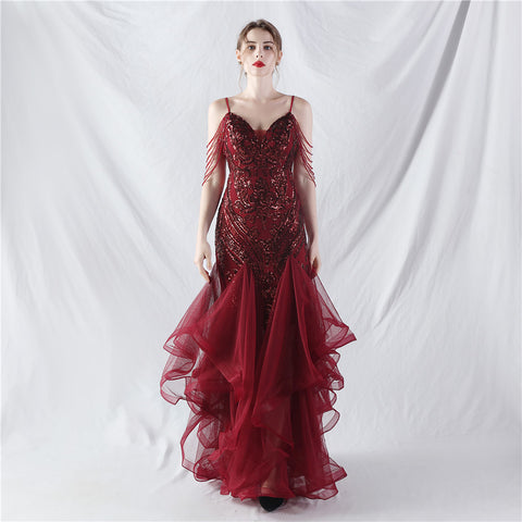 The Hazel Ruffled Dance Dress
