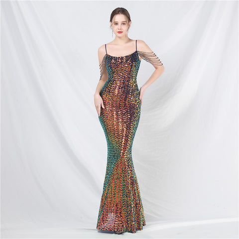 The Elandra Trumpet Gown