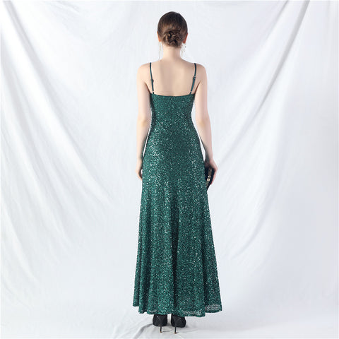 The Glitz and Glam A-Line Dress