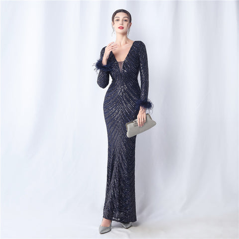 The Petunia Figure Flattering Gown