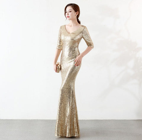 The Sequin mermaid gown