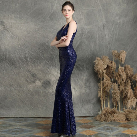 The Chloe sequin gown
