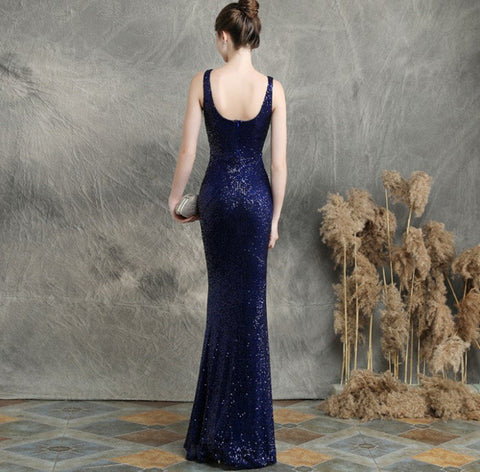 The Chloe sequin gown