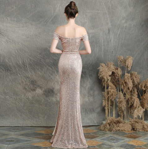 The Chrissy off shoulder gown