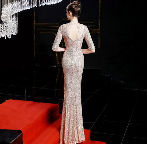 The Spotlight Sequin Gown