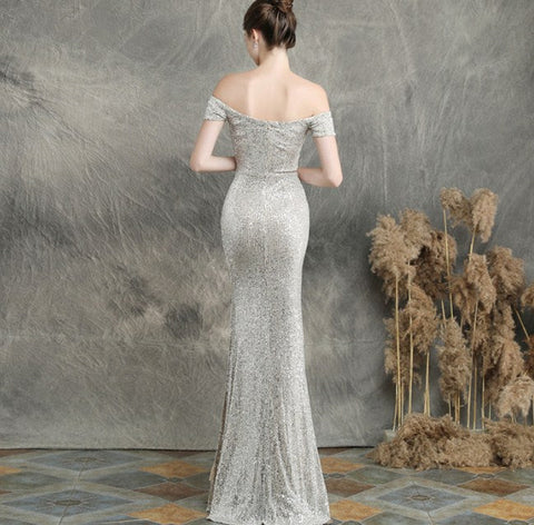 The Chrissy off shoulder gown