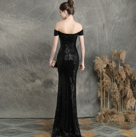 The Chrissy off shoulder gown