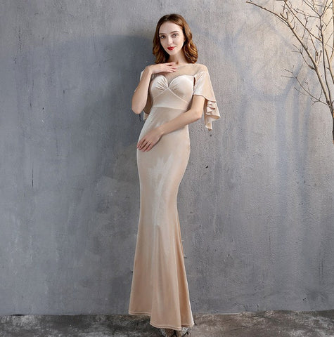 The Irina Velvet Gown