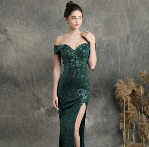 The Chrissy off shoulder gown