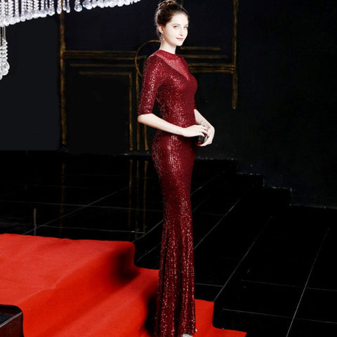 The Spotlight Sequin Gown