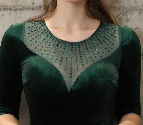 The Annie Velvet gown