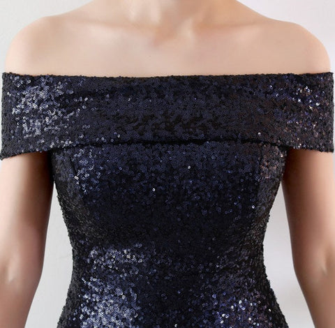 The Monica off shoulder gown