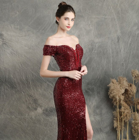 The Chrissy off shoulder gown