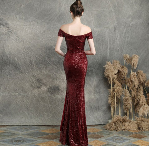 The Chrissy off shoulder gown
