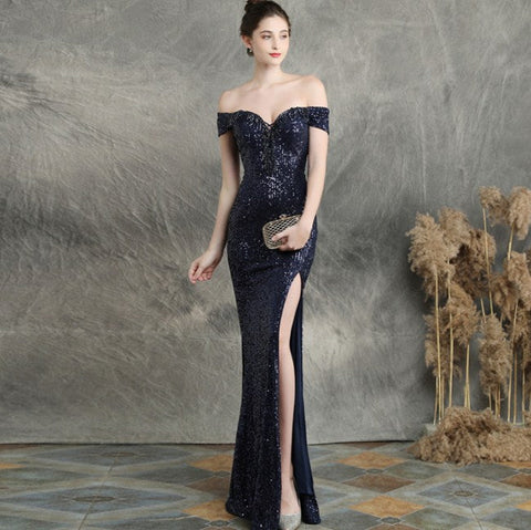 The Chrissy off shoulder gown