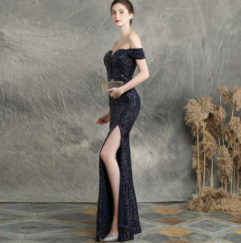 The Chrissy off shoulder gown
