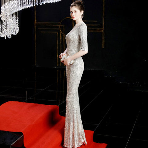 The Spotlight Sequin Gown